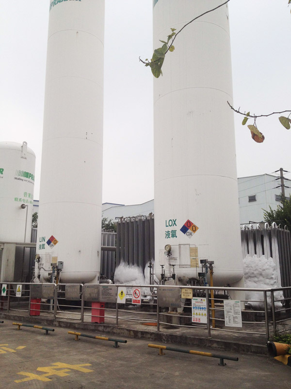 低溫容器安裝